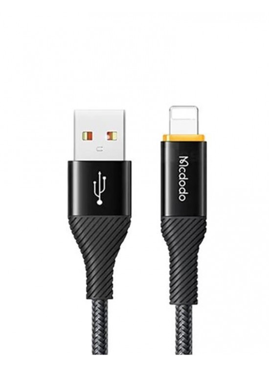 MCDODO CA-2370 Lightning Power Off Hızlı Data-Şarj Kablosu 1.2m - Siyah
