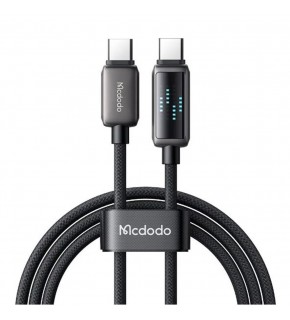 MCDODO CA-2630 36W USB-C TO LIGHTNİNG ŞARJ HIZ GÖSTERGELİ ŞARJ VE DATA KABLOSU- 1.2 M SİYAH