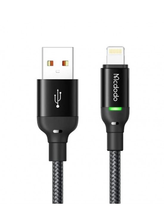 MCDODO CA-2700 iPhone Lightning Şarj Ve Data Kablosu 1.2m Siyah