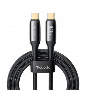 MCDODO CA-2990 240 W USB 4.0 TYPE C TO TYPE C ŞARJ KABLOSU -SİYAH