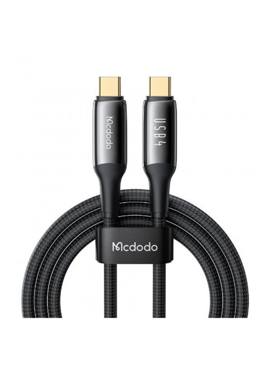 MCDODO CA-2990 240 W USB 4.0 TYPE C TO TYPE C ŞARJ KABLOSU -SİYAH