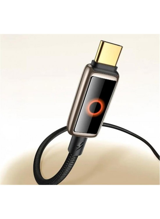 MCDODO CA-6680 TYPE-C To TYPE-C NEFES ALAN IŞIK GÖSTERGELİ 100 W PREMİUM KABLO MCDODO CA-6680 TYPE-C To TYPE-C NEFES ALAN IŞIK GÖSTERGELİ 100 W PREMİUM KABLO