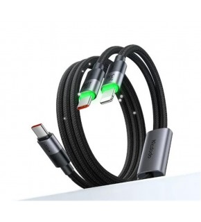 MCDODO CA-6700 2si 1 ARADA 100W 1.5 M TYPE-C TO TYPE-C + LİGHTNİNG KABLO