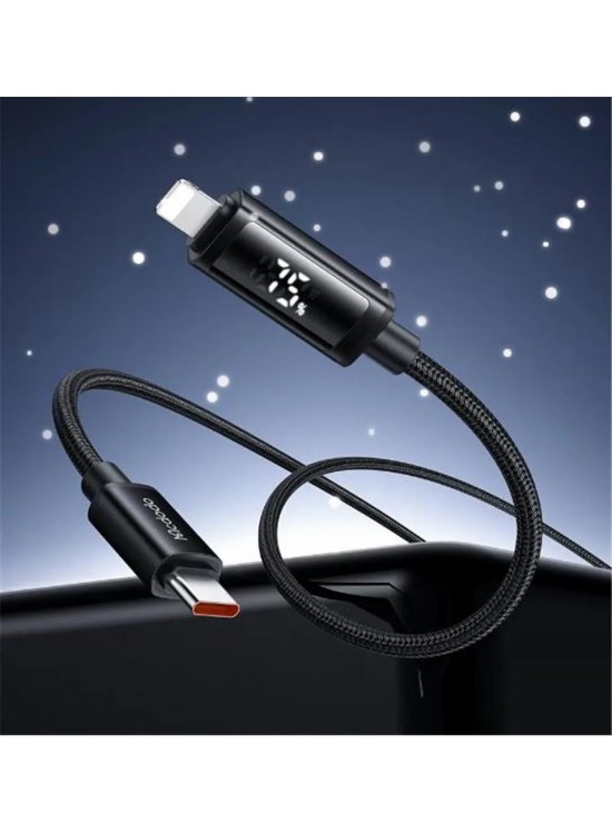 MCDODO CA-7990 TYPE-C TO LİGHNİNG 36W ÇİFT LED EKRANLI 1.2M KABLO