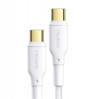 MCDODO CA-8350 100W Type-C to Type-C Süper Hızlı Data-Şarj Kablosu 5A 1.2m-Beyaz