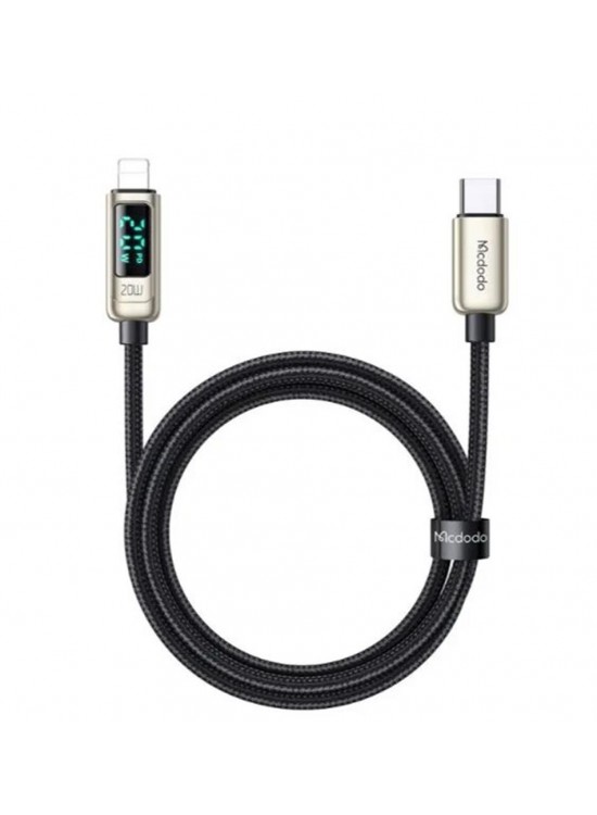 MCDODO CA-8811 20W DİJİTAL GÖSTERGELİ TYPE-C TO LİGHTNİNG PD DATA-ŞARJ KABLOSU-GÜMÜŞ MCDODO CA-8811 20W DİJİTAL GÖSTERGELİ TYPE-C TO LİGHTNİNG PD DATA-ŞARJ KABLOSU-GÜMÜŞ