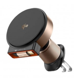 MCDODO CH-0091 15W MagQ Qi2 Kablosuz Geri Çekilebilir Araç Şarj Cihazı ve Telefon Tutucu