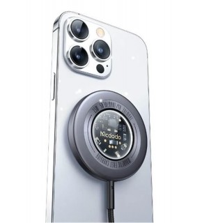 MCDODO CH-2330 15 W MagSafe Hızlı Şarj Cihazı - Koyu Gri