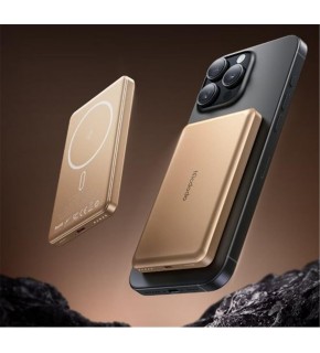 MCDODO MC-4642 5000mAh 20W Metal Ultra İnce Manyetik Kablosuz Powerbank