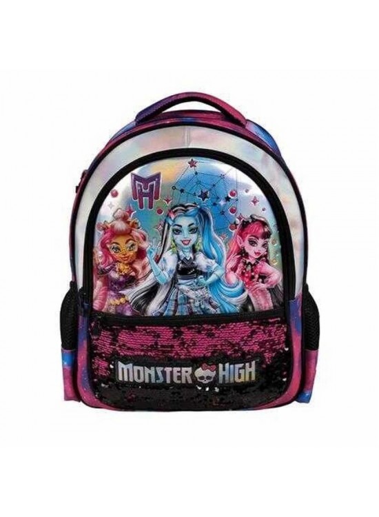 Me Çanta Monster High Black Scaly Okul Çantası