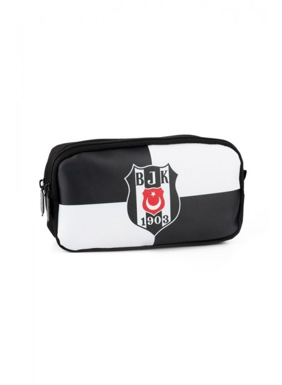 Me Kalem Çantası Beşiktaş Bjk 1903 Logo Desenli Suni Deri 25363