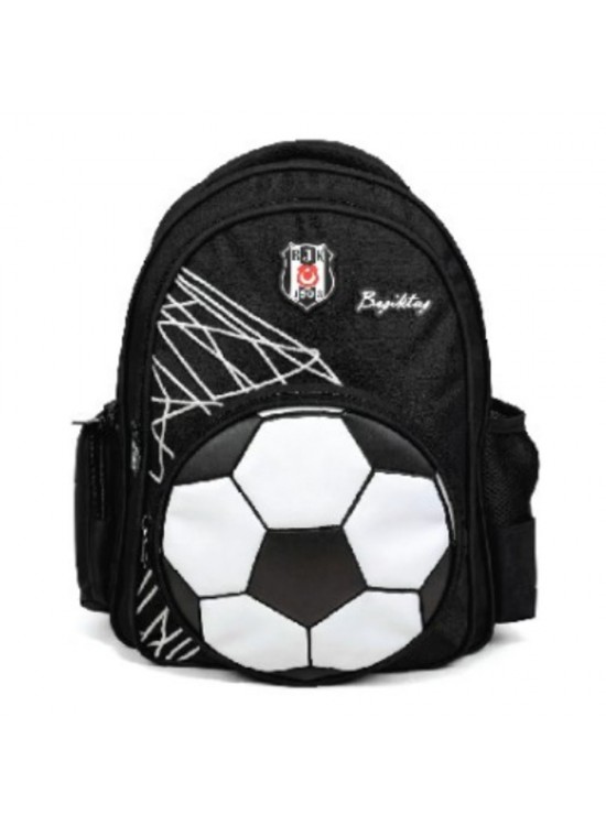 Me Okul Çantası Beşiktaş 3D Suni Deri 26383