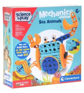 Clementoni Mechanics Junior Deniz Hayvanları 75059