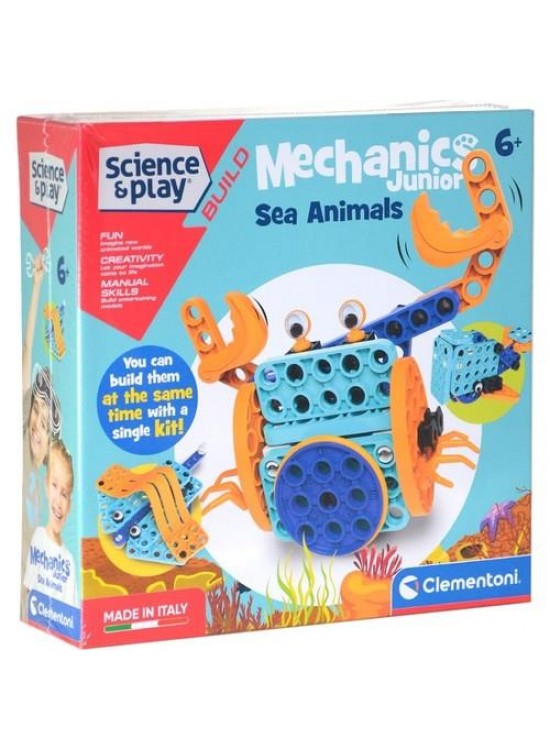 Clementoni Mechanics Junior Deniz Hayvanları 75059