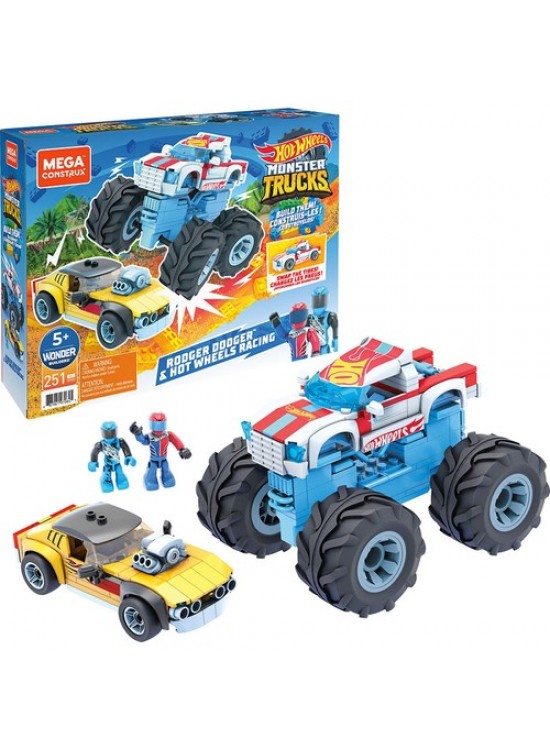 Mega Construx Hot Wheels Monster İkili Yarış Paketi MTL-GYG22 Mega Construx Hot Wheels Monster İkili Yarış Paketi MTL-GYG22