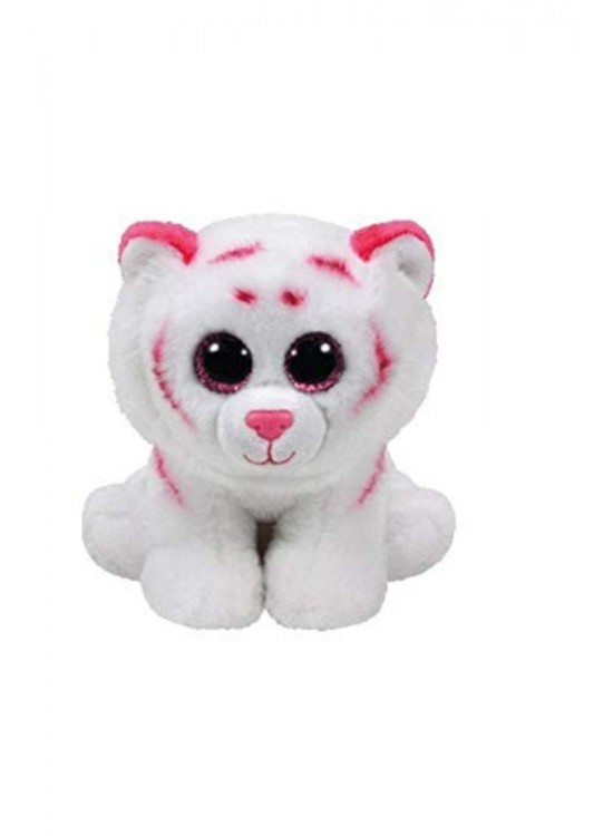 Mega Tabor - Pınk/Whıte Tıger Reg Pembe/Beyaz Aslan 15CM Peluş Oyuncak