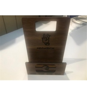Megatech Ahşap Telefon Tutucu