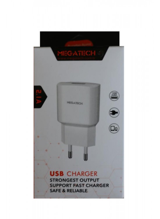 Megatech CC01 2100Mah Ev Şarj Kafası