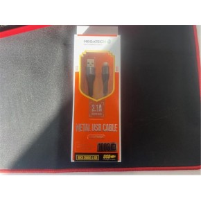 Megatech Data Kablosu Hasır 3.1 Amper İOS Gri