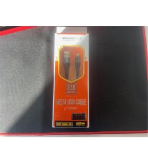 Megatech Data Kablosu Hasır 3.1 Amper İOS Gri