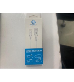 Megatech Data Kablosu Kısa İOS Powerbank İçin (CHC65)