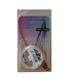 Megatech İphone 5 Şarj Kablosuz Foxconn Data Kablosu 1mt