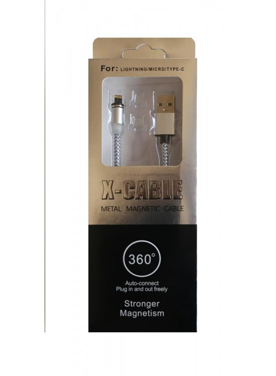 Megatech Iphone Mıknatıslı Data Şarj Kablosu Megatech Iphone Mıknatıslı Data Şarj Kablosu