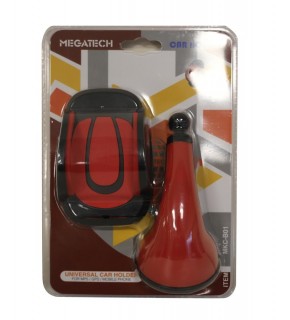 Megatech MKC-B02 Kırmızı Vakumlu Araç Tutucu