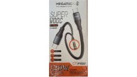 Megatech MT-120T Hasır 120W Type-C To Type-c Data Kablosu