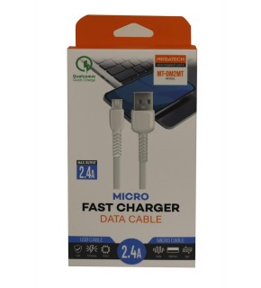 Megatech MT-DM2MT 2.4A Micro 2mt Data Şarj Kablosu