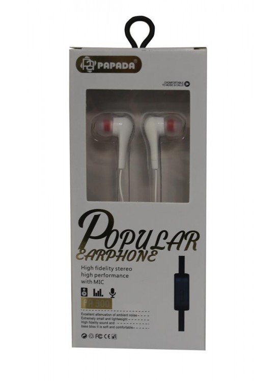 Megatech Papada PA300 Beyaz Mikrofonlu Kulaklık Megatech Papada PA300 Beyaz Mikrofonlu Kulaklık