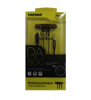 Megatech Papada PA800 Kahve Renk Mikrofonlu Mıknatıslı Kulaklık