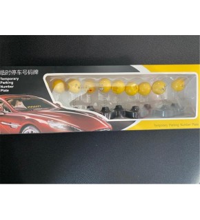 Megatech Temporary Parking Numaratör