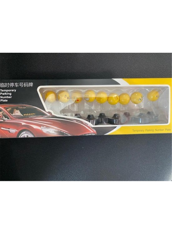 Megatech Temporary Parking Numaratör