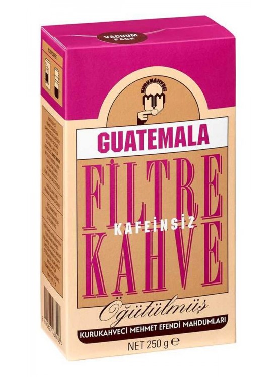 Mehmet Efendi 250gr  Guatemala Filtre (Kafeinsiz)