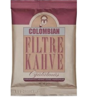 Mehmet Efendi 80gr Colombıan Filtre  (Öğütülmüş)