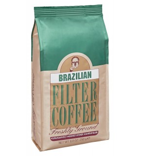 Mehmet Efendi 250gr Brazılan Filtre Kahve ( Freshly Ground ) ( Net WT 8,8 OZ)