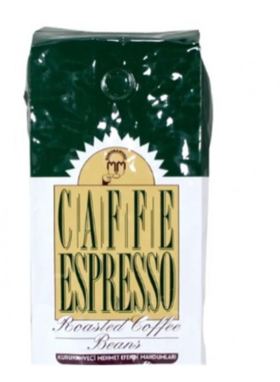 Mehmet Efendi 1000gr CAFFE ESPRESSO Roasted Coffe Blend Çekirdek Kahve No:1 ( WT 35,2 OZ) Mehmet Efendi 1000gr CAFFE ESPRESSO Roasted Coffe Blend Çekirdek Kahve No:1 ( WT 35,2 OZ)