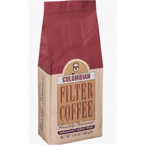 Mehmet Efendi 500gr Colombıan Çekirdek Roasted Çekirdek Kahve (WT 17,6 Oz)