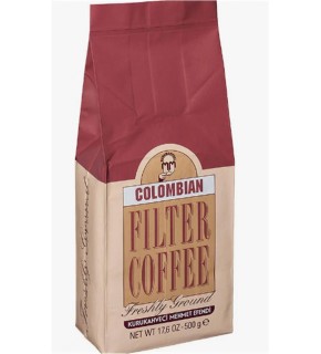 Mehmet Efendi 500gr Colombıan Çekirdek Roasted Çekirdek Kahve (WT 17,6 Oz)