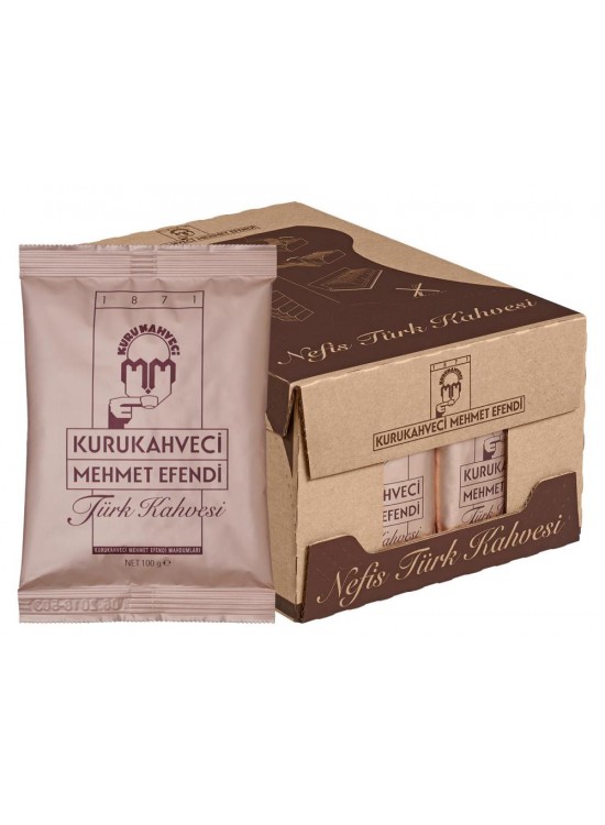 Mehmet Efendi Kahve 100 Gr Kolide 25 Paket Var Mehmet Efendi Kahve 100 Gr Kolide 25 Paket Var