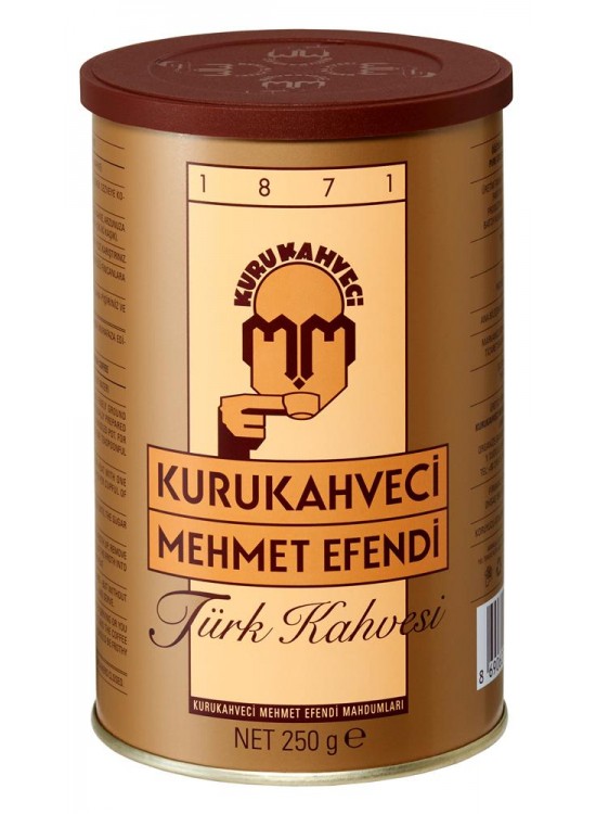 Mehmet Efendi Kahve 250 Gr Teneke Kutu