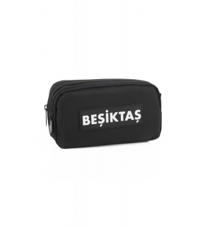 MeKalem Çantası  Beşiktaş Siyah Beyaz Garni 25321