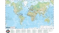 Mepmedya Dünya Haritası 35x50