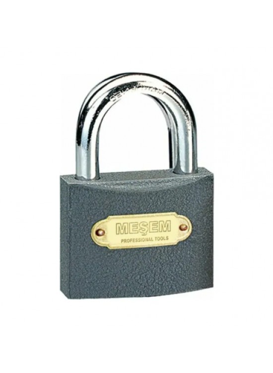 Meşem Asma Kilit Gri Kısa 20mm 315