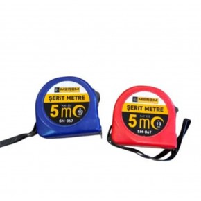 Meşem Çelik Şerit Metre 5x19 Mm Sm-067 151(dz-12)