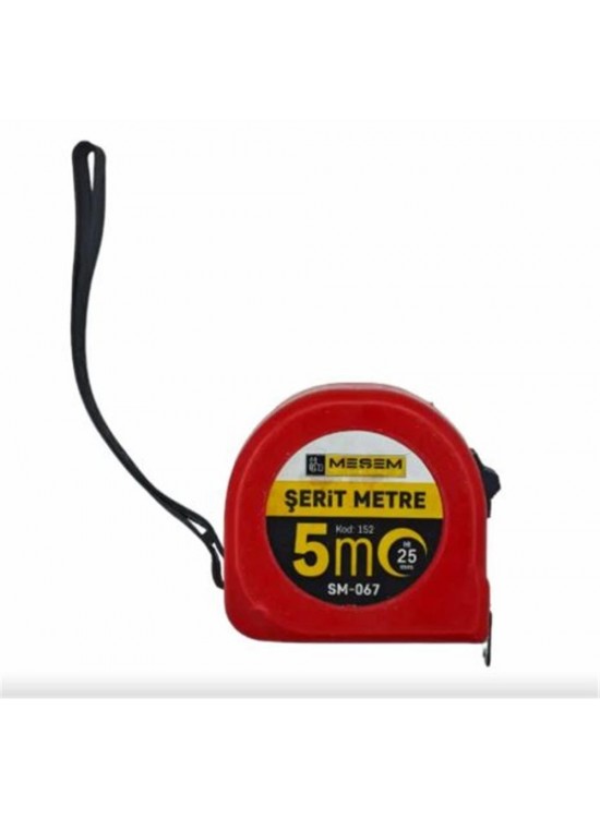 Meşem Çelik Şerit Metre 5x25 Mm Sm-067 152