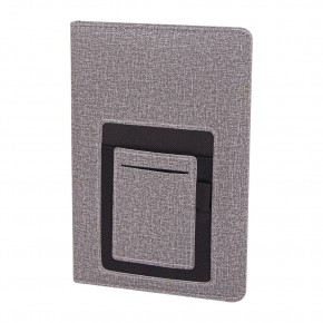 MEŞRUTİYET GRİ TARİHSİZ DEFTER (15X21 CM)