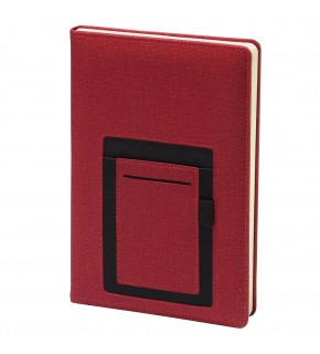 MEŞRUTİYET KIRMIZI TARİHSİZ DEFTER (15X21 CM)