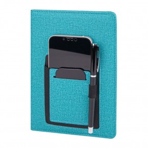 MEŞRUTİYET TURKUAZ TARİHSİZ DEFTER (15X21 CM)